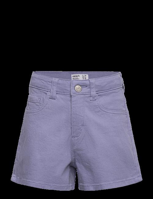 name it | Nmfrose Mom Twill Shorts 1081-Bk Tb | 98