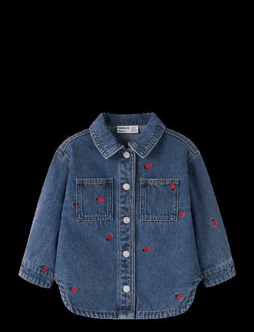 name it | Nmfnina Emb Denim Jacket 3285-Za D | 110