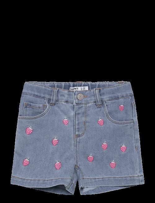 name it | Nmfrose Reg Emb Shorts 6202-Iz | 110