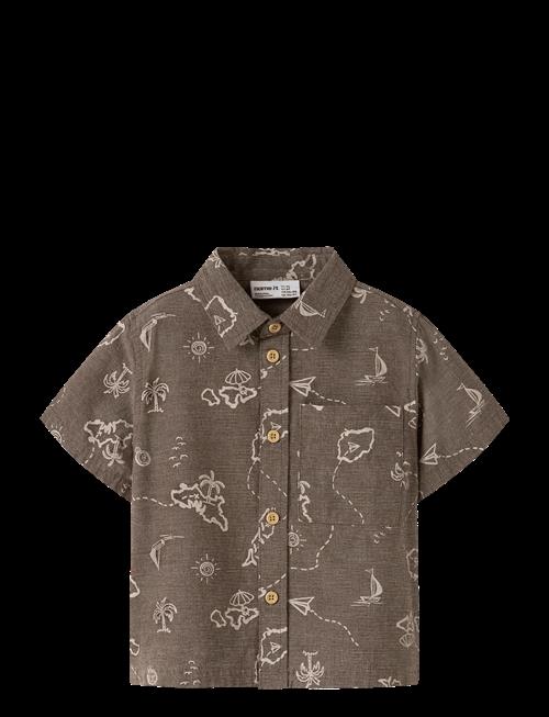name it | Nmmhestern Nreg Ss Shirt | 116