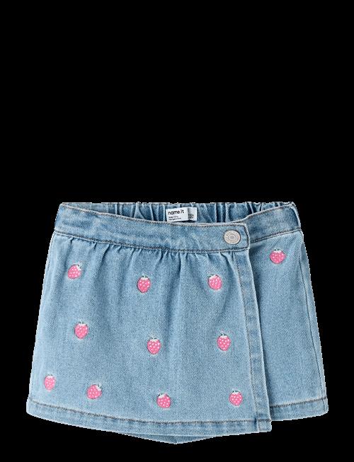 name it | Nmfdiana Dnm Emb Skort 6202-Iz J | 104