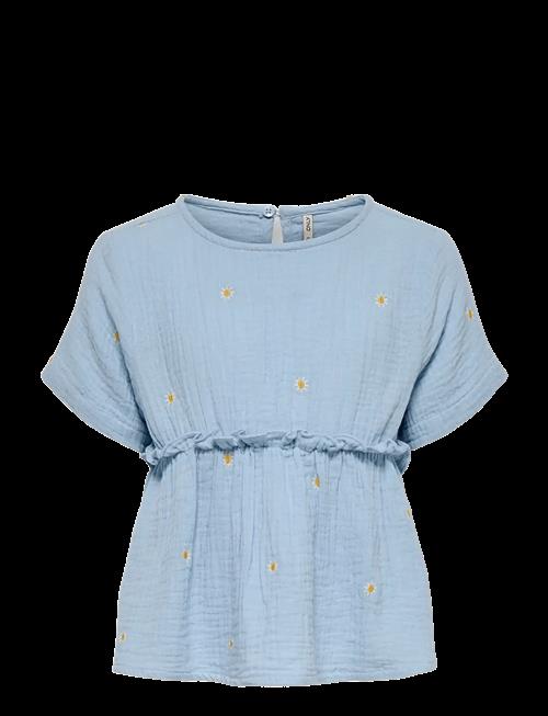 Kids Only | Kmgthyra Ss Emb Frill Top Wvn | 110
