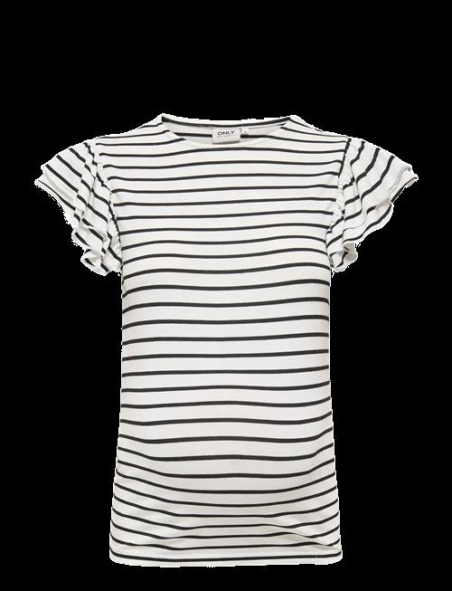 Only Maternity | Olmdaisy S/S Frill O-Neck Top Jrs | M