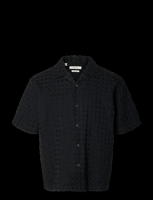 Selected | Slhrlxmonty Texture Ss Shirt | M
