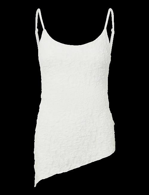 Pieces | Pcariana Sl Asymmetric Lace Top D2D Pp | M
