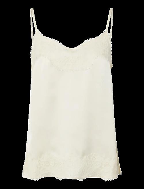 Pieces | Pcariel Sl Lace Detail Top D2D Pp Bc | L