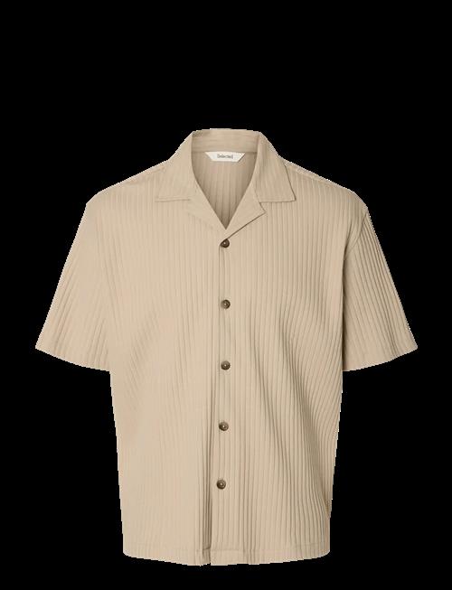 Selected | Slmrelaxsimon Ribbed Ss Overshirt | XL