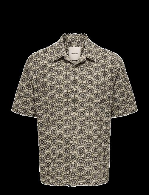 ONLY & SONS | Onsjohnson Reg Ss 036 Shirt | S