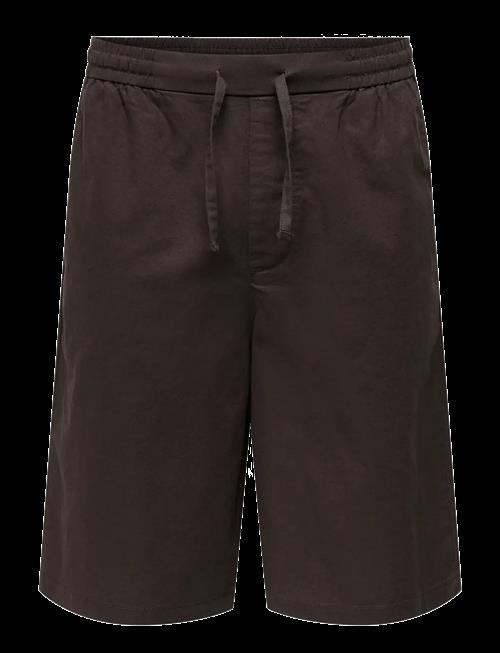 ONLY & SONS | Onsdaves Wide Cot Lin 0007 Shorts | XS