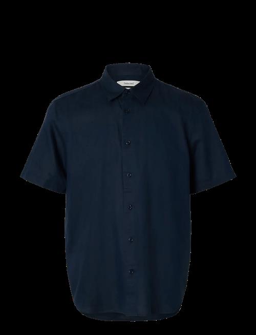 Selected | Slmregclaus Clay Linenblend Ss Sht Noos | XL