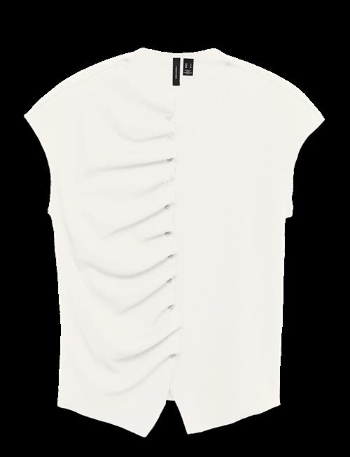 Vero Moda | Vmrosa Sl Button Detail Top Jrs Exp Sb4 | XS