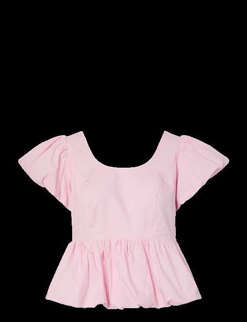YAS | Yasnille Ss Bubble Hem Top | 38