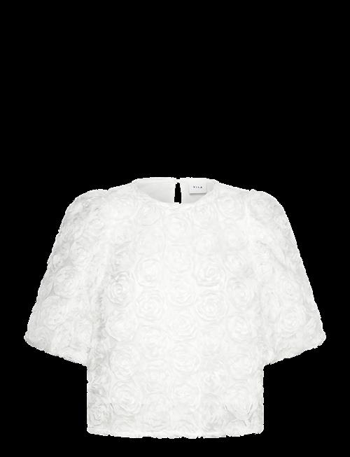 Vila | Viglory S/S O-Neck Top/Dc/Ka | 40