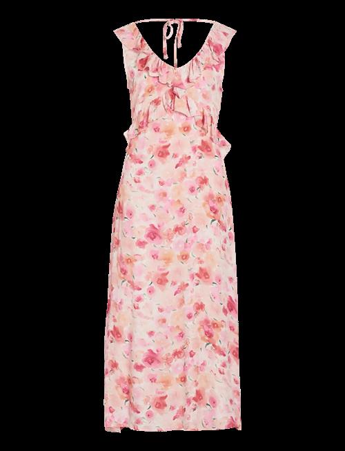 Vila | Viastra S/L Flounce Midi Dress/Dc | 40