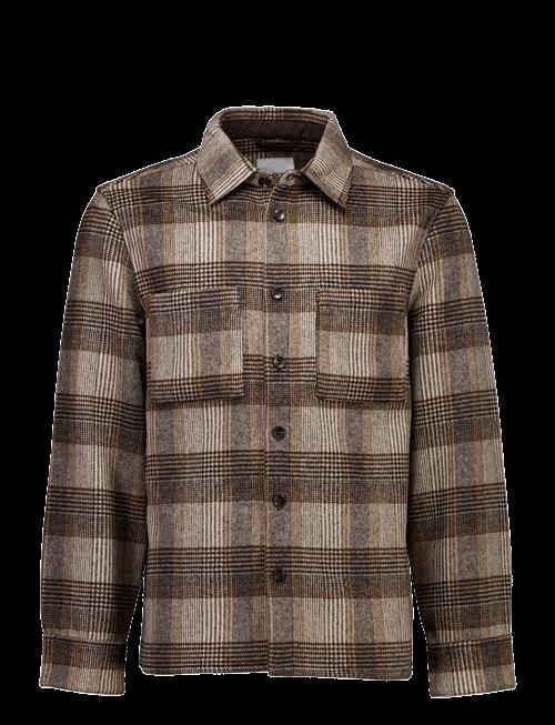 Lindbergh | Brushed Check Overshirt | L