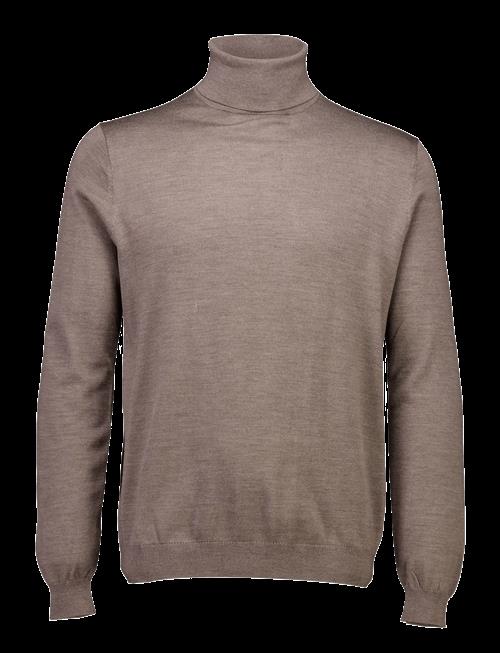 Lindbergh Black | 100  Merino Roll Neck Knit | S