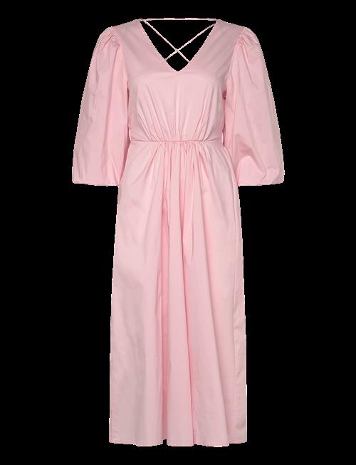 Object | Objpaige 2/4 Re Vneck Midi Dress 144 | 38