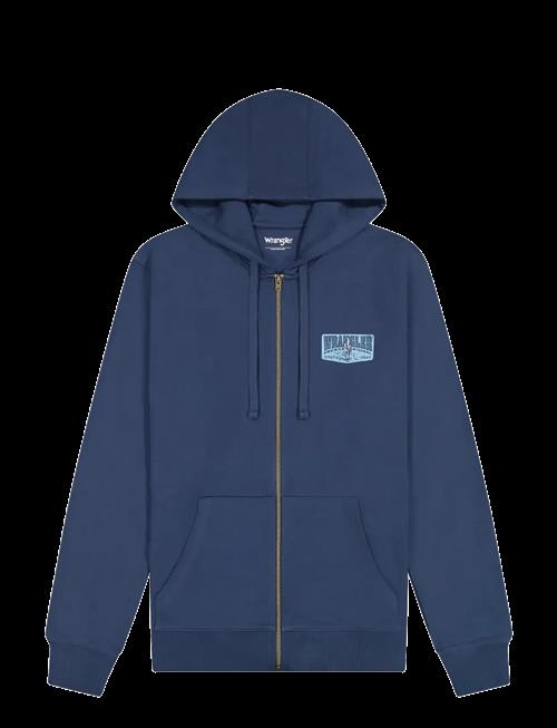 Wrangler | Graphic Zip Hoodie | M x 00