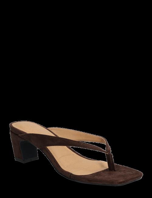 Bianco | Biaspice Toe Post Faux Suede | 38