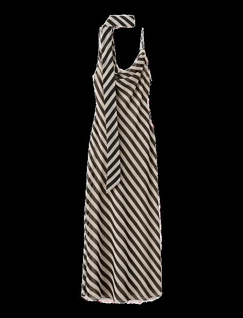 Mango | Printed Dress With Foulard | XL