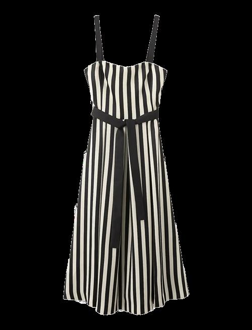 Mango | Belt Striped Dress | M