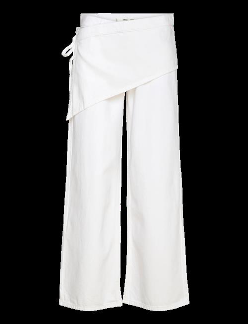 Mango | Jean Wide Leg Removable Scarf | 42