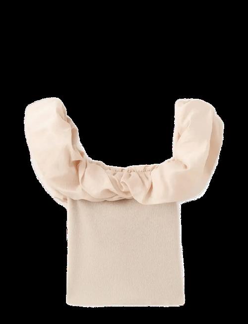Mango | Strapless Knitted Top | S