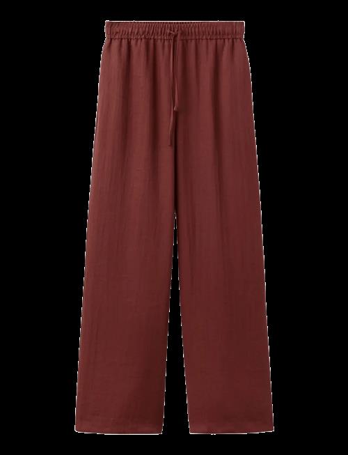 Mango | High-Waist Palazzo Trousers | S