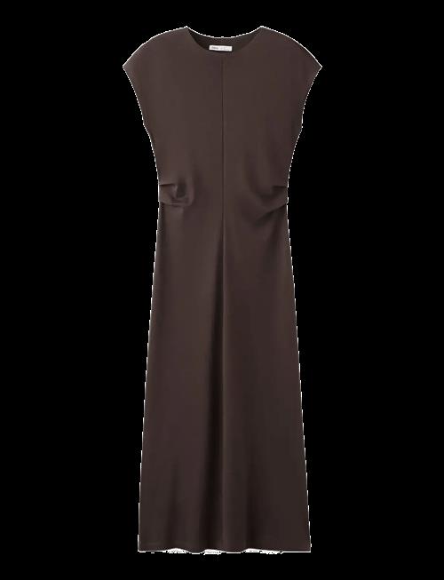 Mango | Midi-Dress With Draped Detail | XL