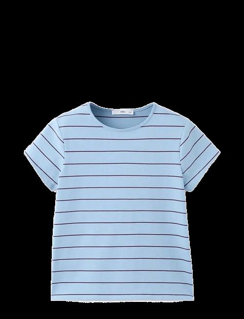 Mango | Striped Cotton T-Shirt | XS