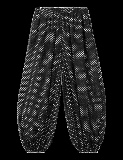 Mango | Polka Dot Baggy Trousers | L