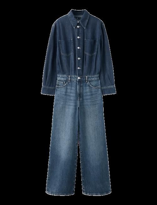 Mango | Buttons Denim Jumpsuit | M