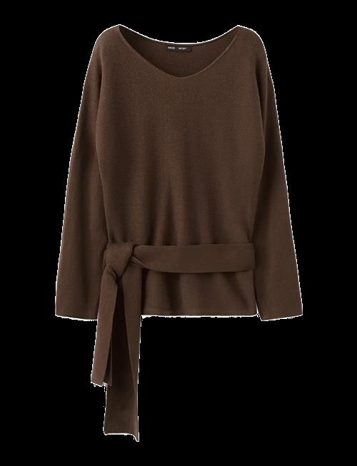 Mango | Knit Belt Sweater | XS