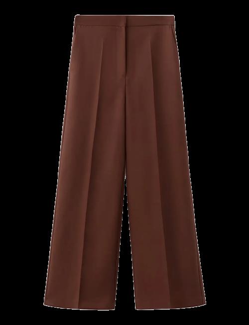 Mango | High-Waisted Lyocell Trousers | 40