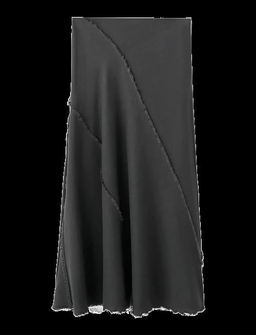 Mango | Long Skirt With Distressed Details | XXS