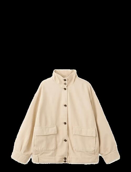 Mango | Denim Parka With A Stand-Up Collar | S
