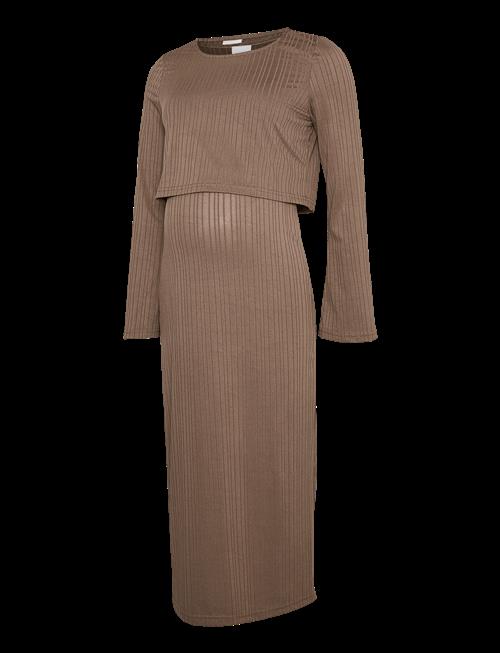 Mamalicious | Mllucy June Ls 2In1 Jrs Midi Dress 2F | M
