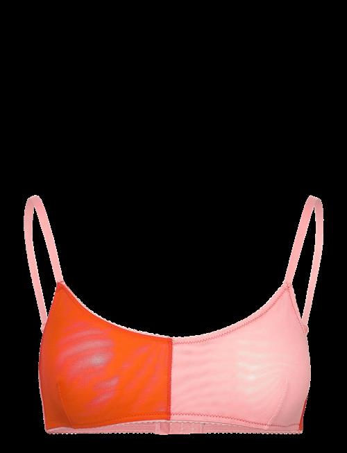 Understatement Underwear | Mesh Two-Tone Scoop Bralette | M