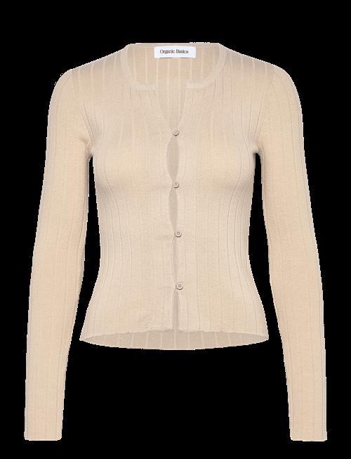 Organic Basics | Soft Knit Rib Cardigan | S