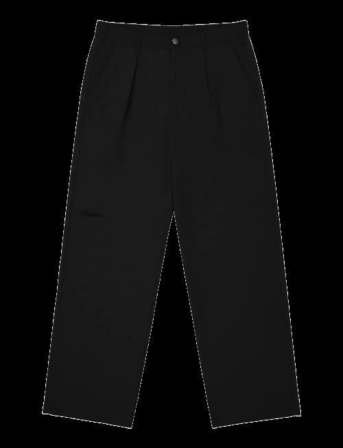 Prohibited | Soho Pleated Pants Black | 38