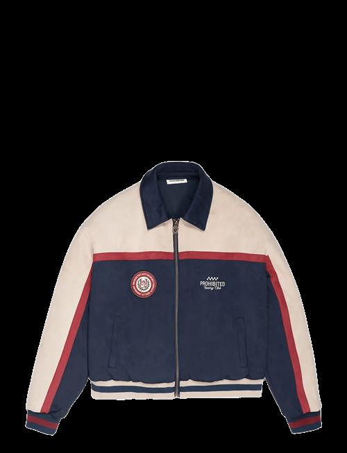Prohibited | Suede Club Jacket Navy | S