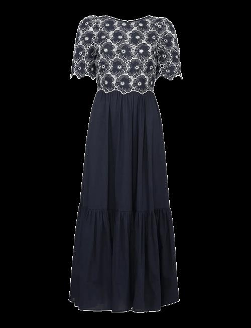 by Ti Mo | Broderie Anglaise Maxi Dress | S