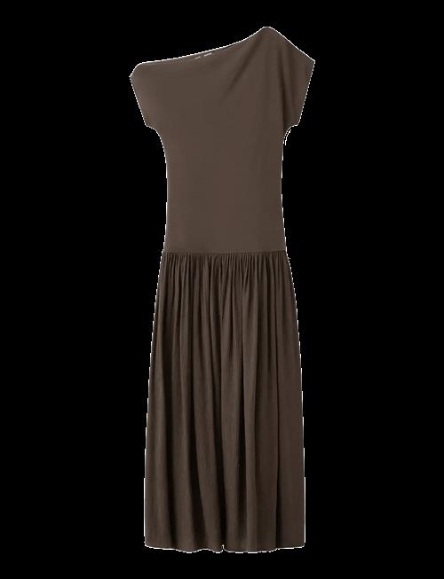 Mango | Asymmetrical Combined Dress | M