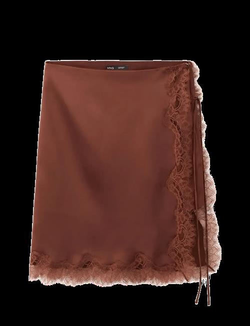 Mango | Lace Slip Skirt | 38