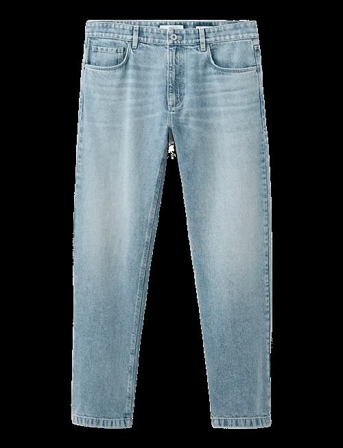 Mango | Straight Fit Cotton-Linen Jeans | 44
