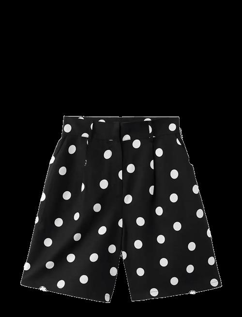 Mango | Lyocell Polka Dot Shorts | 40
