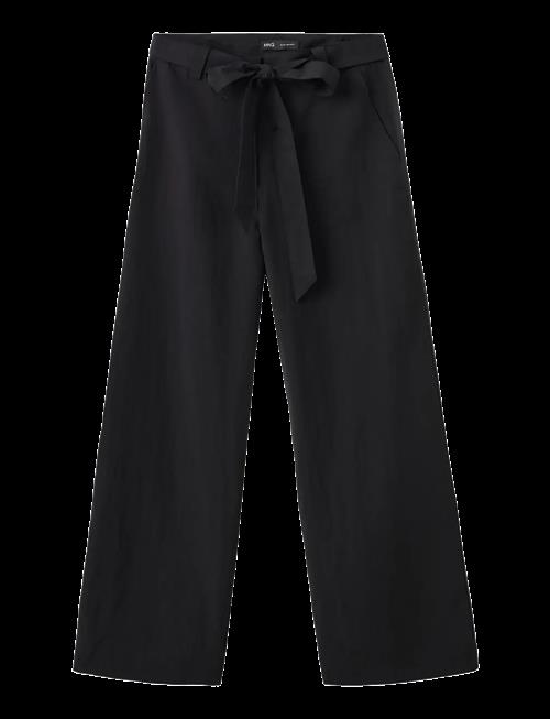 Mango | Lyocell Trousers With Belt | 42
