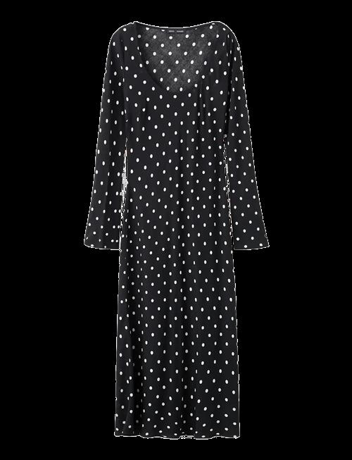 Mango | Long Sleeve Polka Dot Dress | M