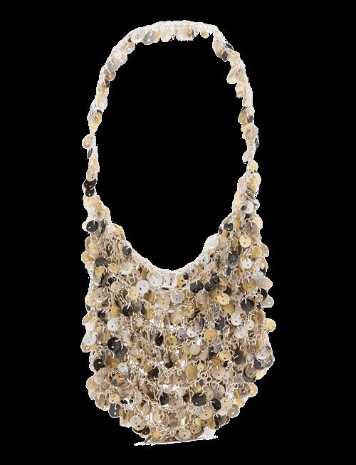 Mango | Chain Handbag With Mother-Of-Pearl Buttons | ONE SIZE