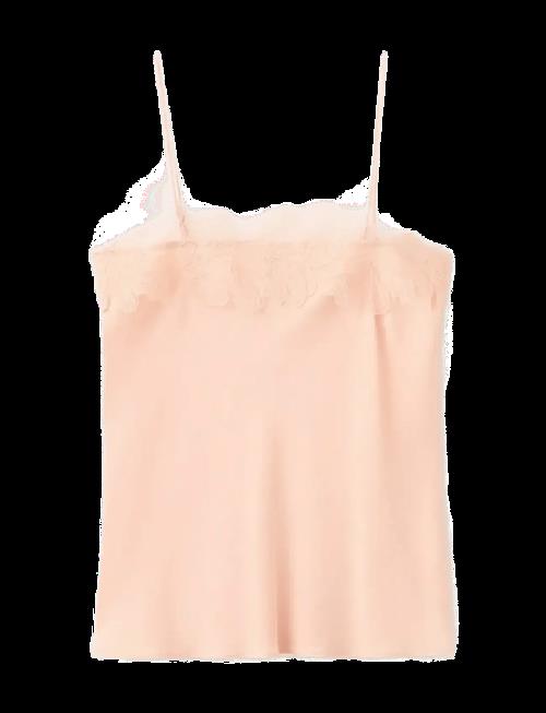 Mango | Lace Trim Top | XS